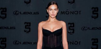 Ирина Шейк привлекла внимание фотографов в прозрачном корсете с декольте: Стиль: Ценности: Lenta.ru